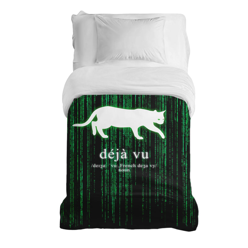 Coperta terapeutica originale - Rivestimento in cotone verde Déjà-Vu
