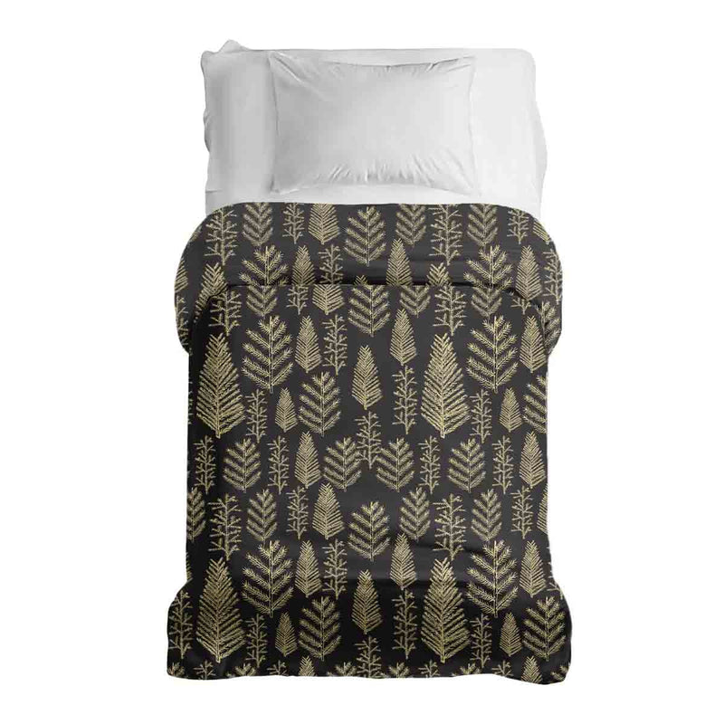 Coperta terapeutica originale - Rivestimento in cotone con motivo boschivo
