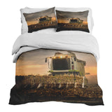 Set di biancheria da letto con coperte terapeutiche marrone Dreschmaschine