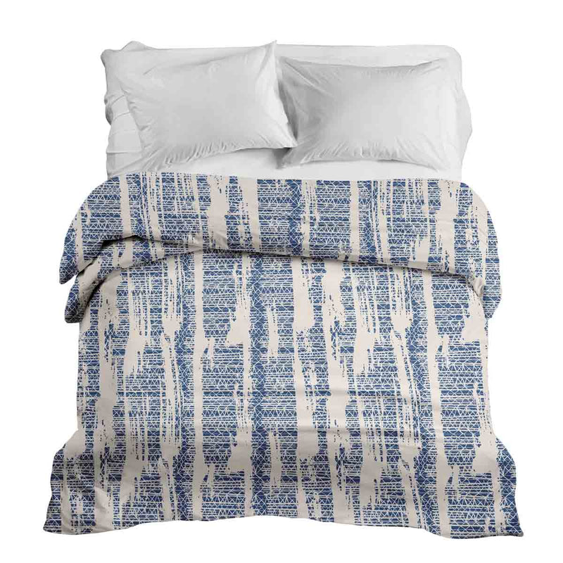 Coperta terapeutica originale - Rivestimento in cotone con motivo blu