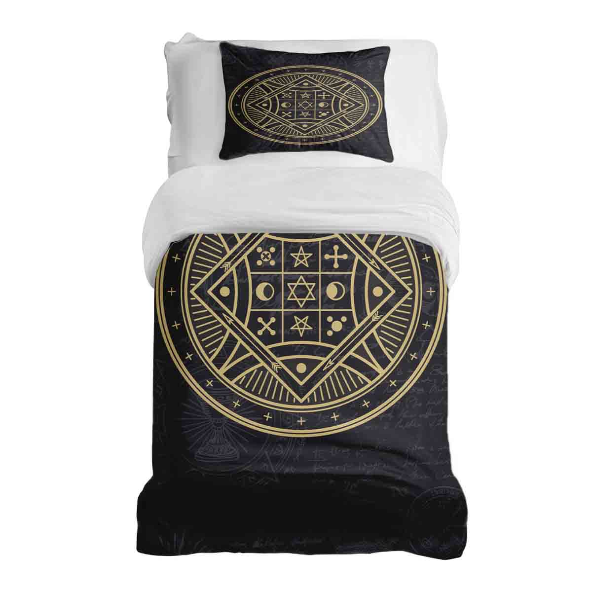 Set di biancheria da letto con coperta terapeutica Mystik