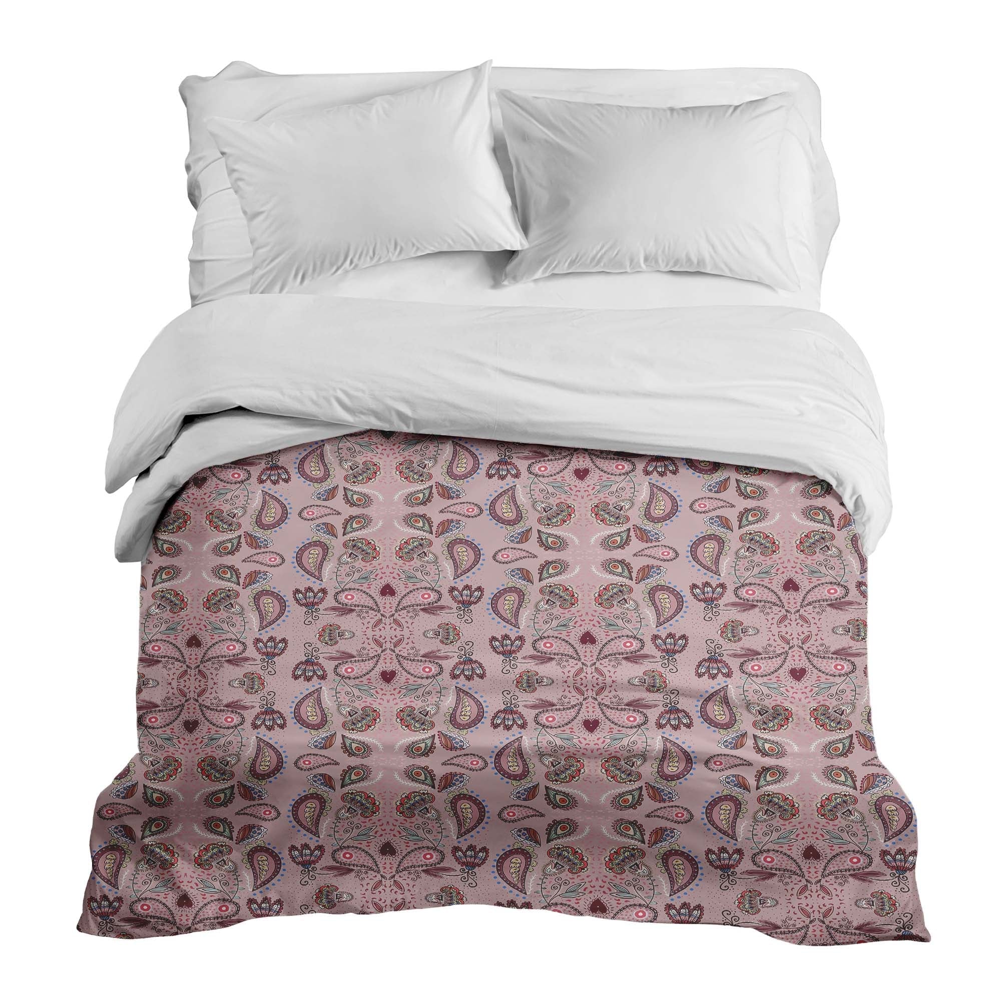 Coperta terapeutica originale - Rivestimento in cotone Mandala rosa