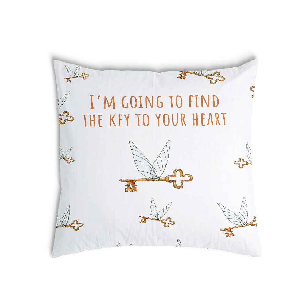 Cuscino sanitario bianco con chiave volante