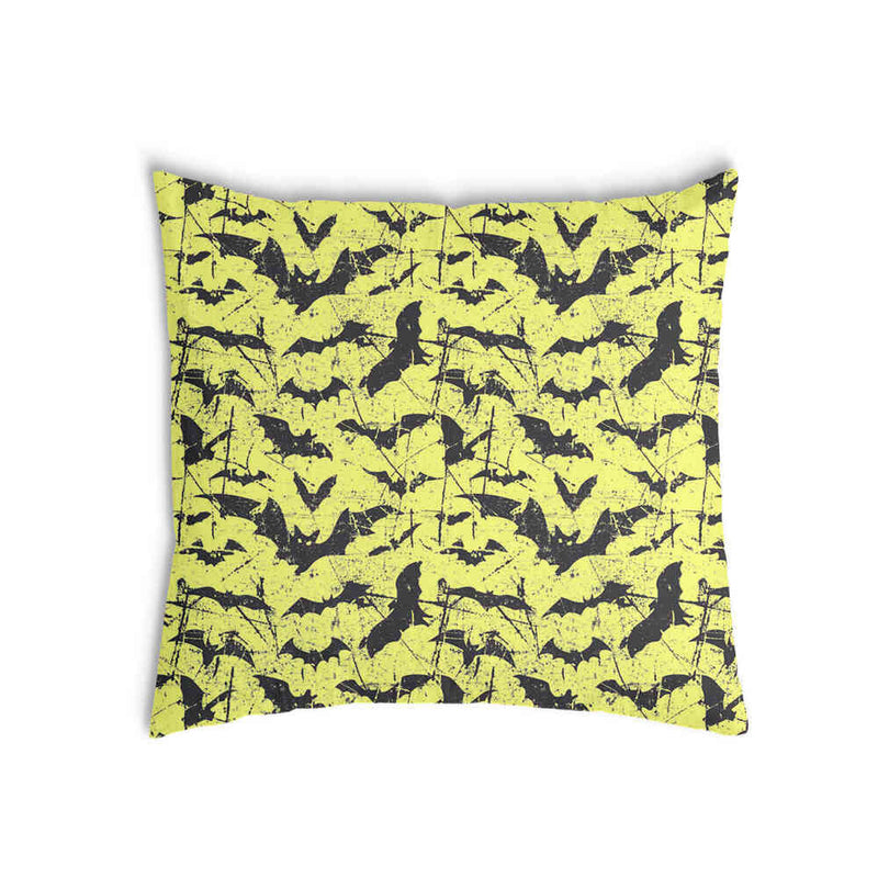 Cuscino salute giallo pipistrello