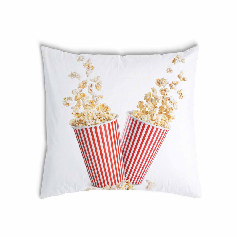 Cuscino sanitario bianco con popcorn