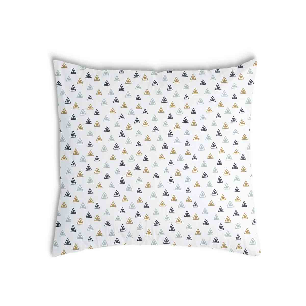 Cuscino sanitario con piccoli triangoli
