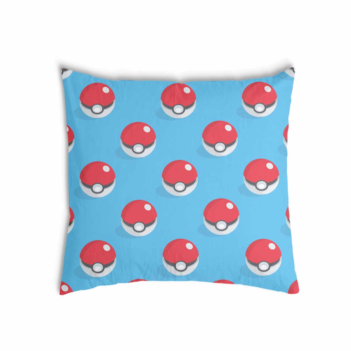 Cuscino sanitario azzurro chiaro con Pokemon