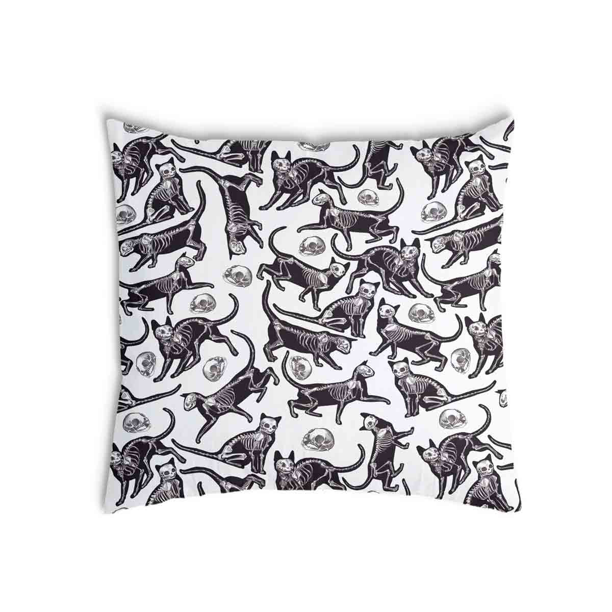 Cuscino salute Halloween gatto