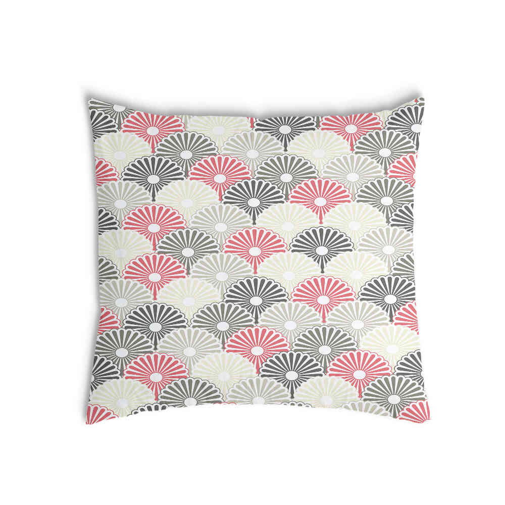 Cuscino per la salute fiori astratti colorati