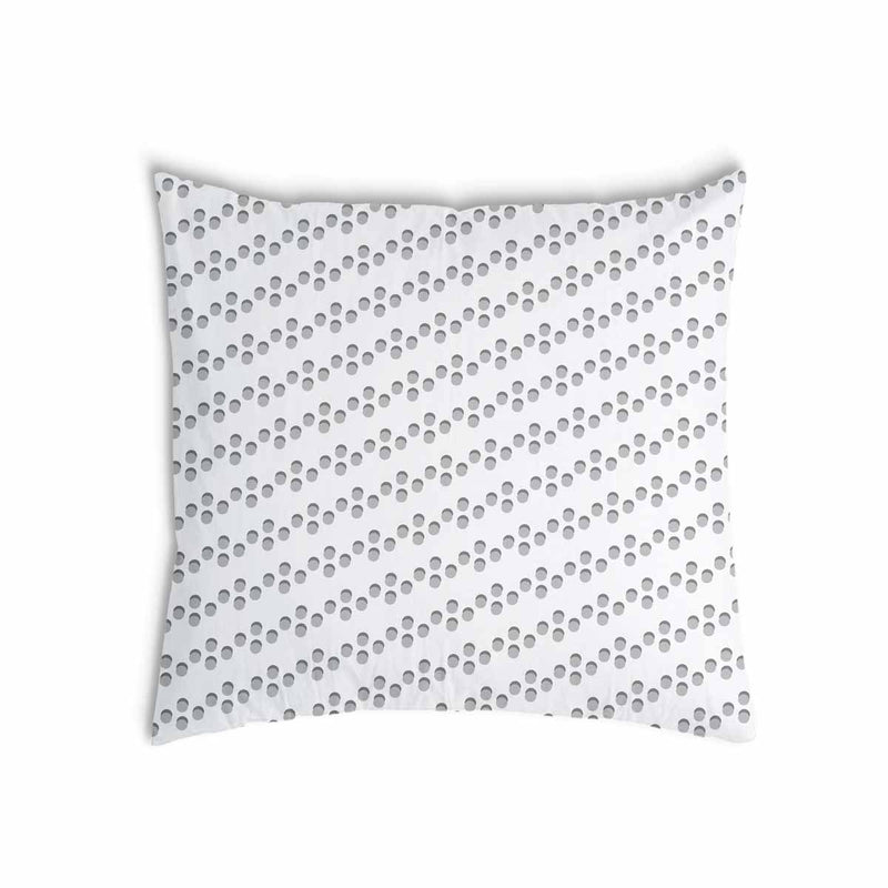 Cuscino sanitario bianco con cerchi grigi
