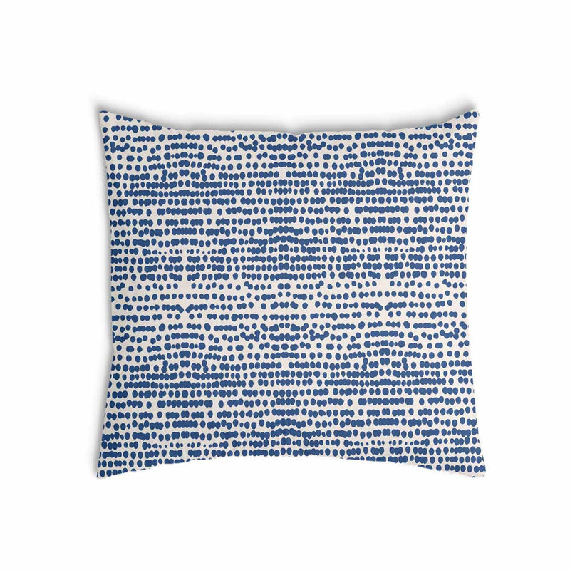 Cuscino sanitario con puntini blu