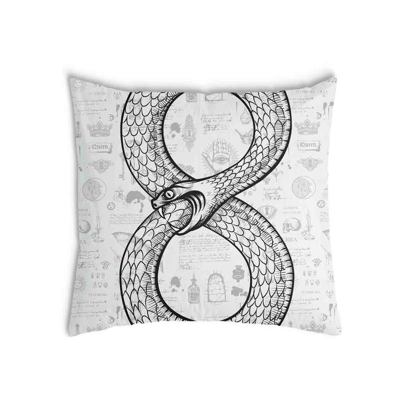 Cuscino sanitario con motivo a serpente