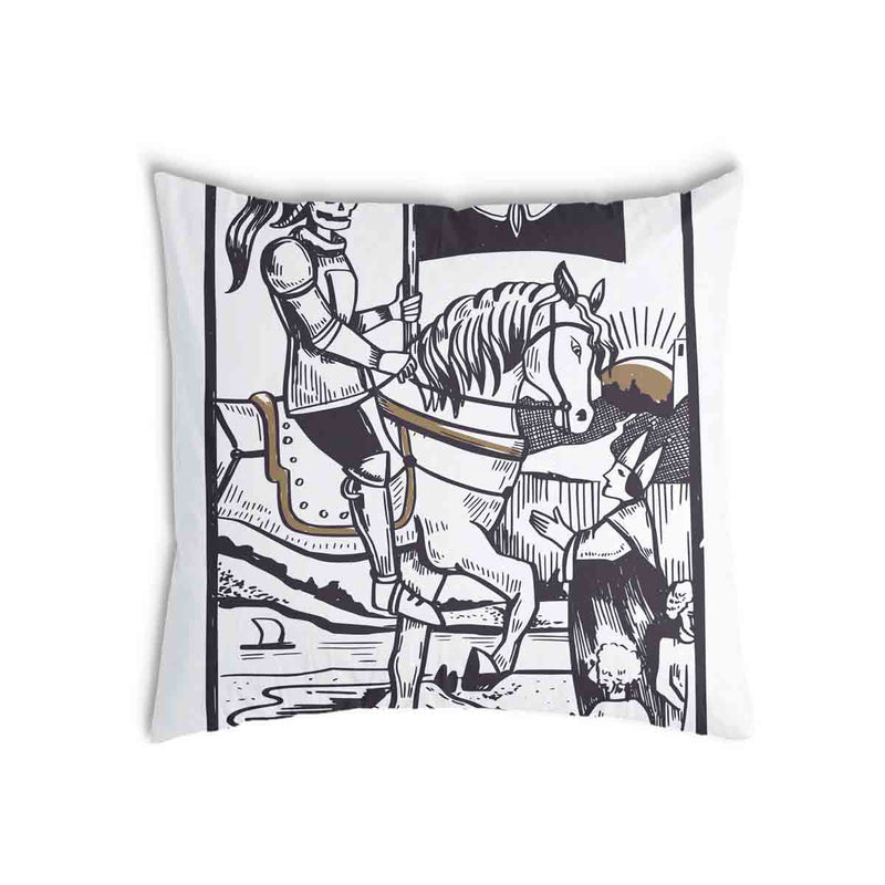 Cuscino salute colpo del cavaliere