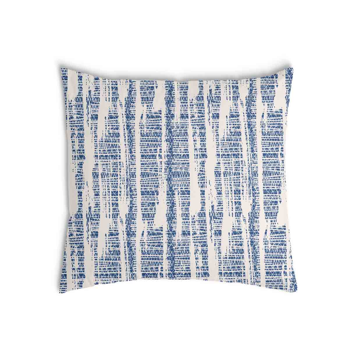Cuscino sanitario con motivo blu