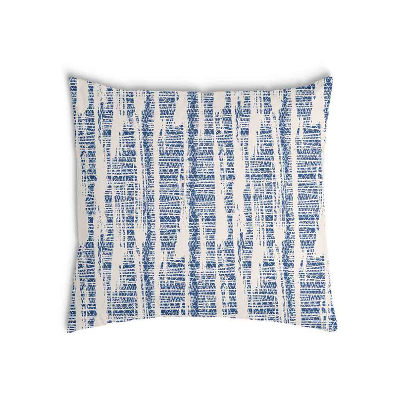 Cuscino sanitario con motivo blu