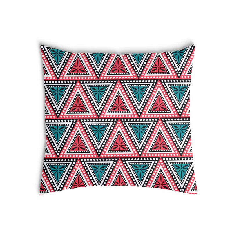 Cuscino sanitario con triangoli colorati