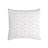 Cuscino sanitario bianco con delicate rose