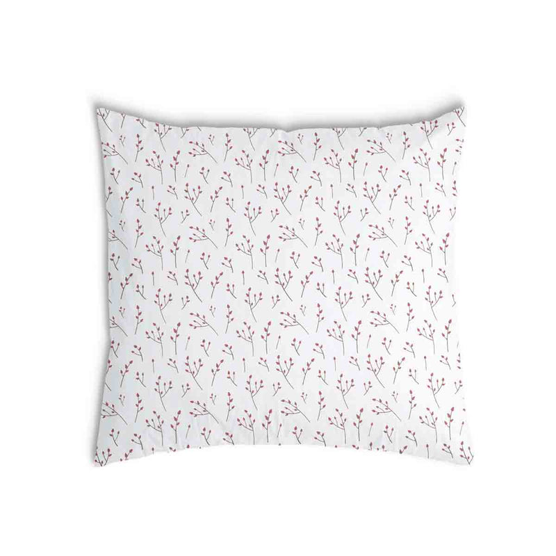 Cuscino sanitario bianco con delicate rose