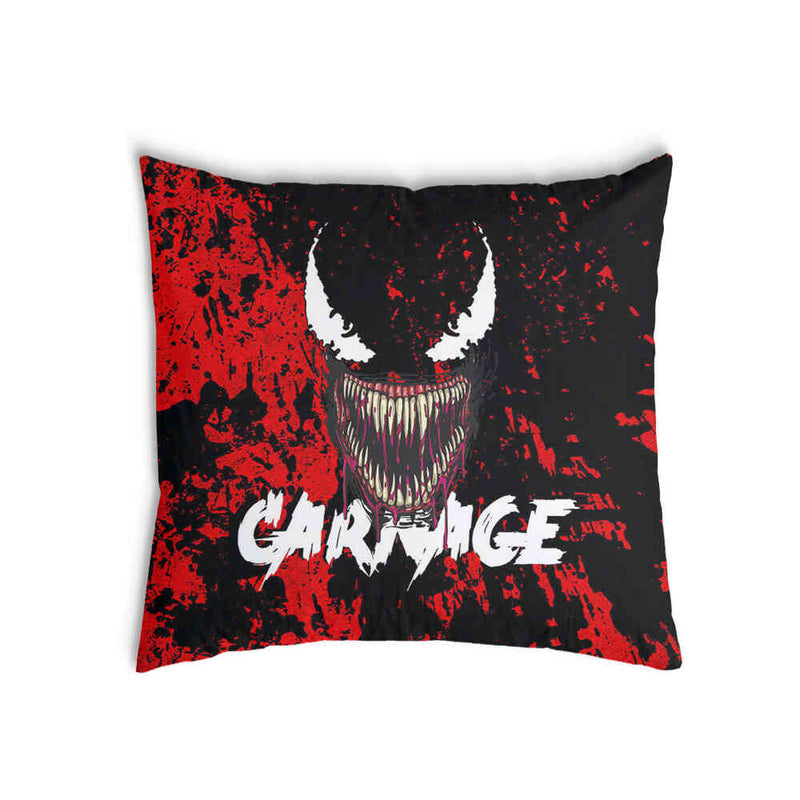 Cuscino salute nero volto joker