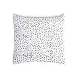 Cuscino sanitario bianco con strisce nere