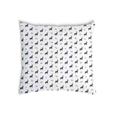 Cuscino sanitario bianco con renne