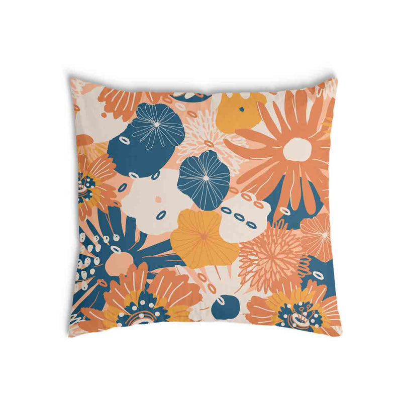 Cuscino sanitario con fiori di gerbera