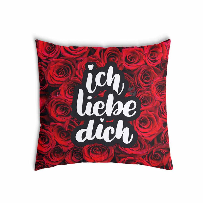 Cuscino salute rose "Ti amo"