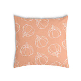 Cuscino salute arancione con zucca