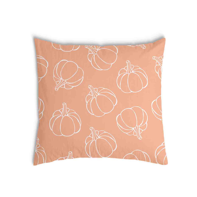 Cuscino salute arancione con zucca