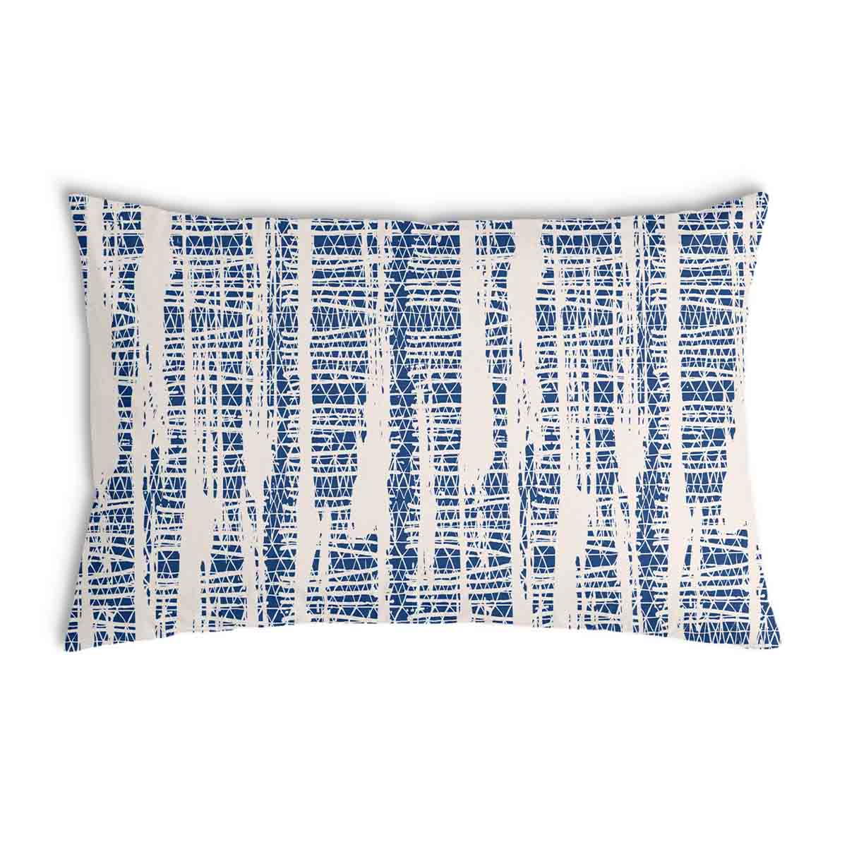 Cuscino sanitario con motivo blu