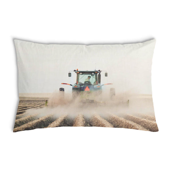 Cuscino salute trattore in azione