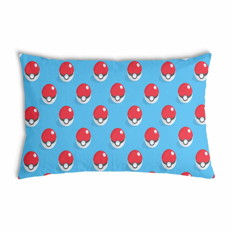 Cuscino sanitario azzurro chiaro con Pokemon