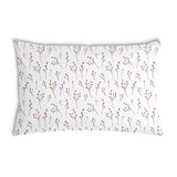 Cuscino sanitario bianco con delicate rose