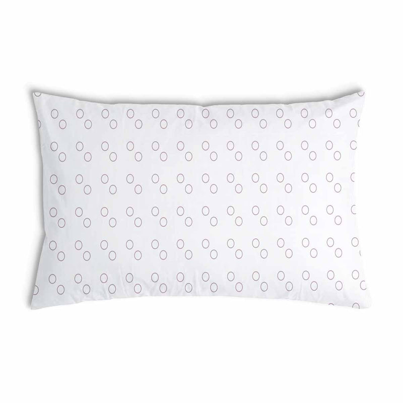 Cuscino sanitario bianco con cerchi