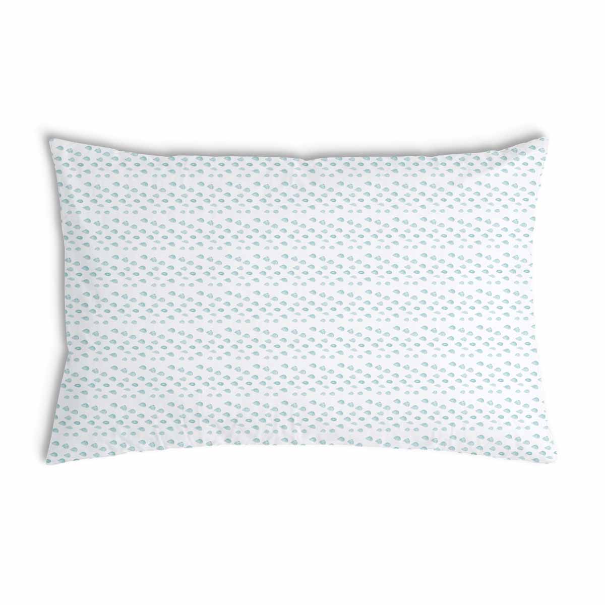 Cuscino sanitario con gocce blu