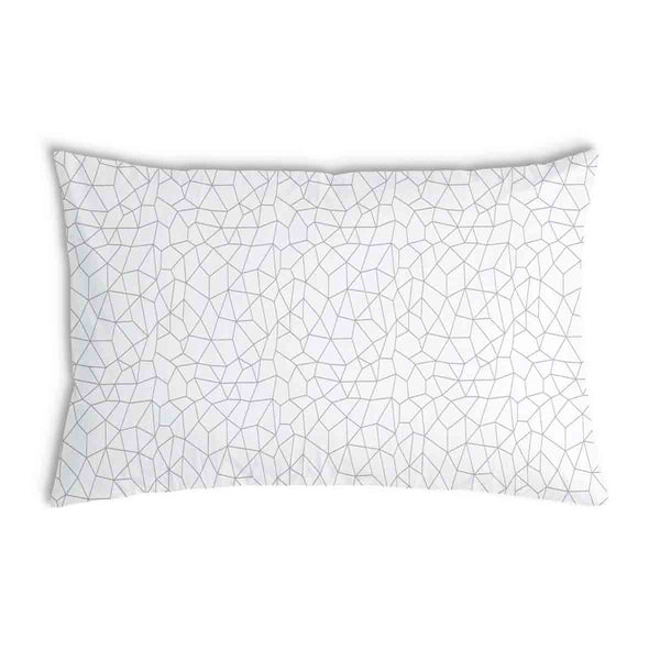 Cuscino sanitario bianco con mosaico