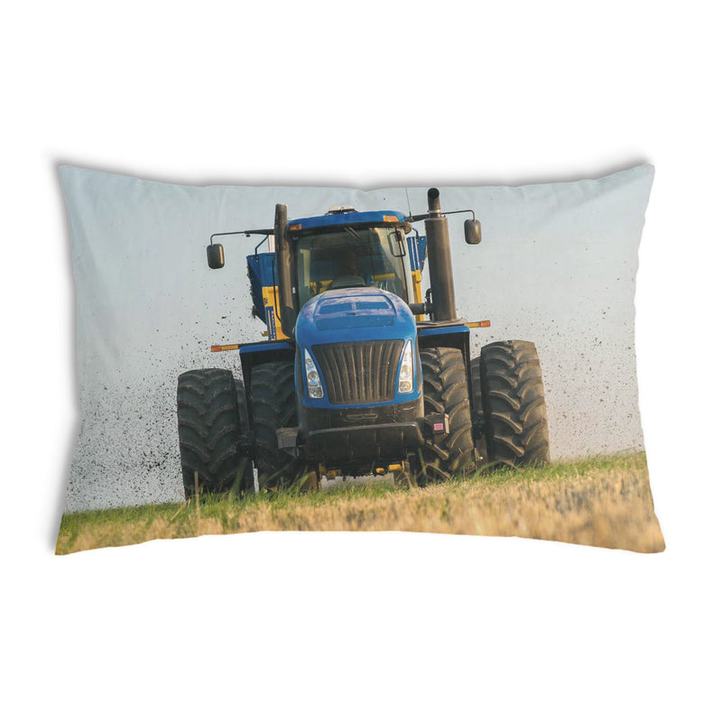 Cuscino sanitario trattore in blu