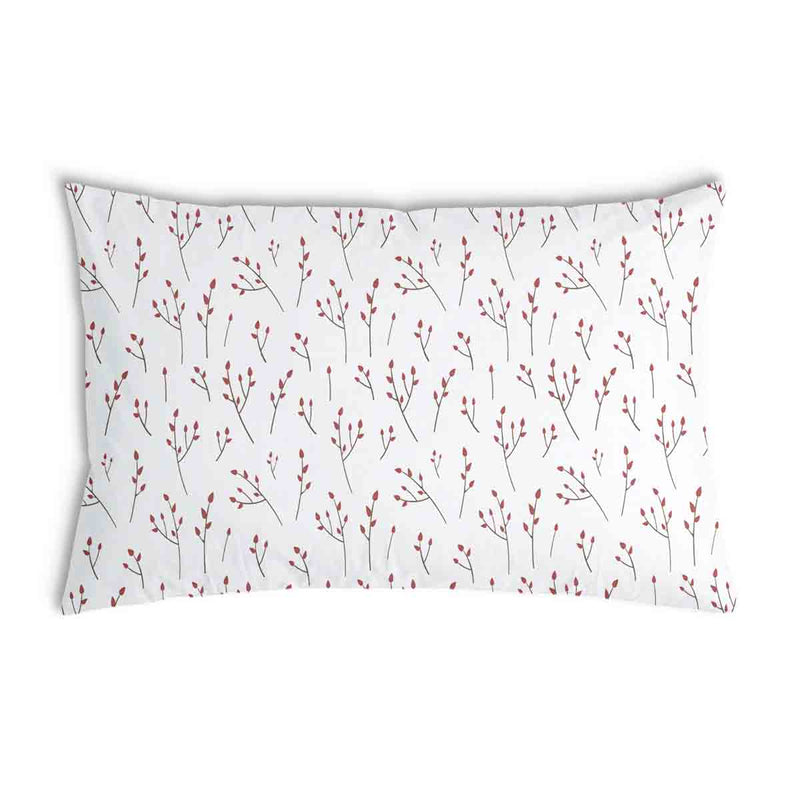 Cuscino sanitario bianco con delicate rose