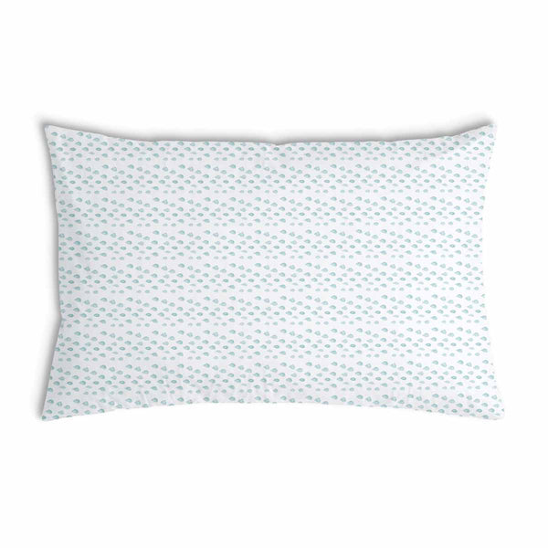 Cuscino sanitario con gocce blu
