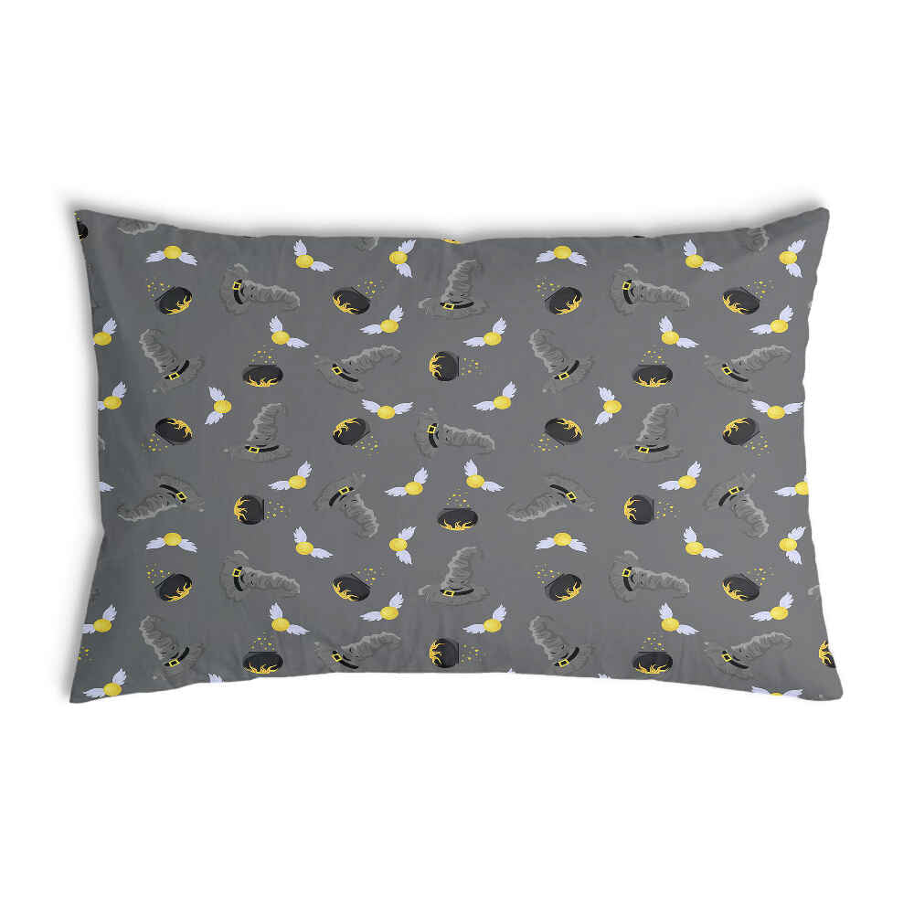 Cuscino salute grigio cappello magico