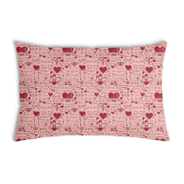 Cuscino salute rosa Ti amo