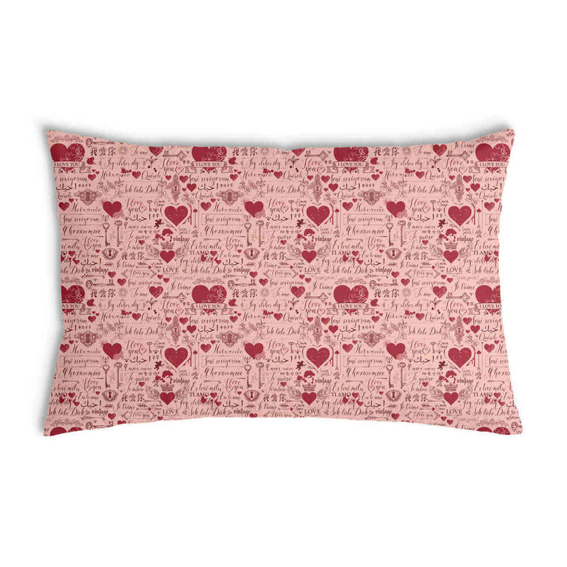 Cuscino salute rosa Ti amo