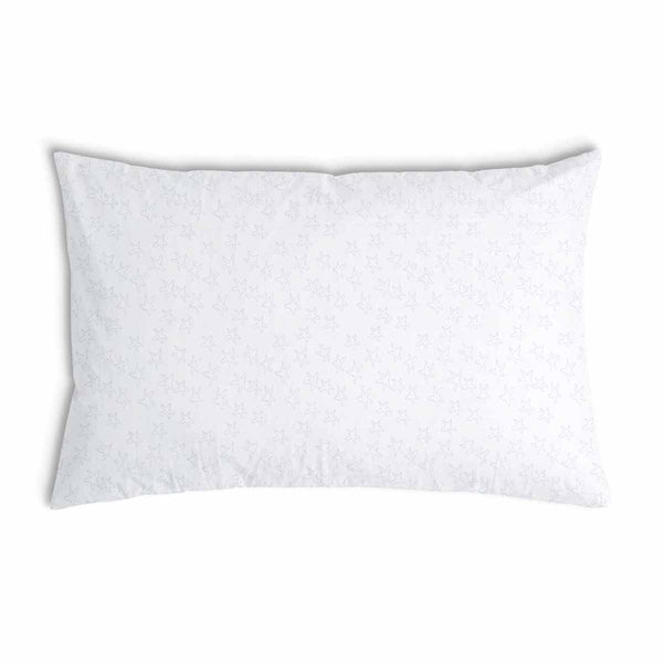 Cuscino sanitario bianco con delicati stelle