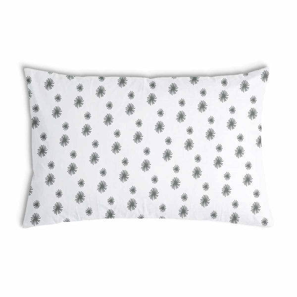 Cuscino sanitario bianco con nappe grigie