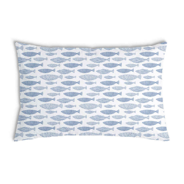 Cuscino sanitario pesci blu