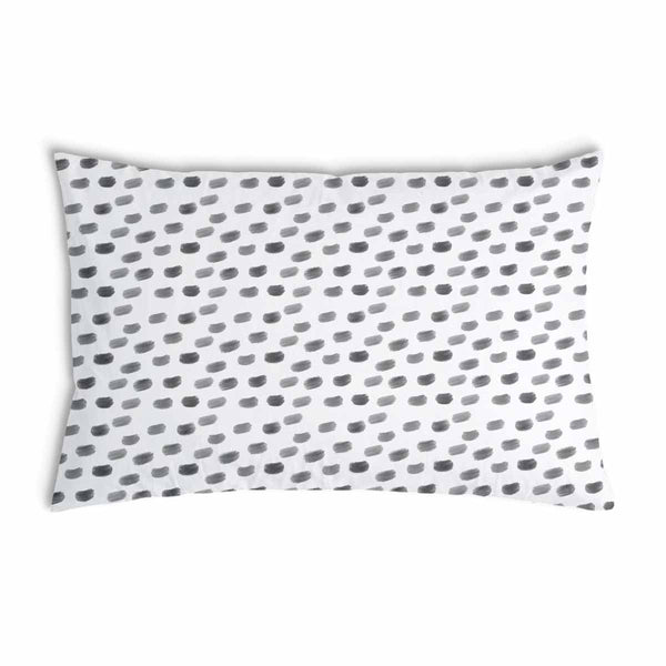 Cuscino sanitario bianco con macchie grigie