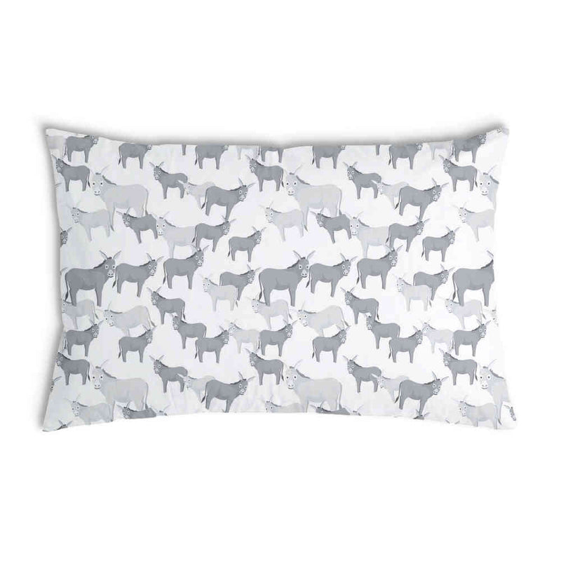 Cuscino sanitario grigio con asini