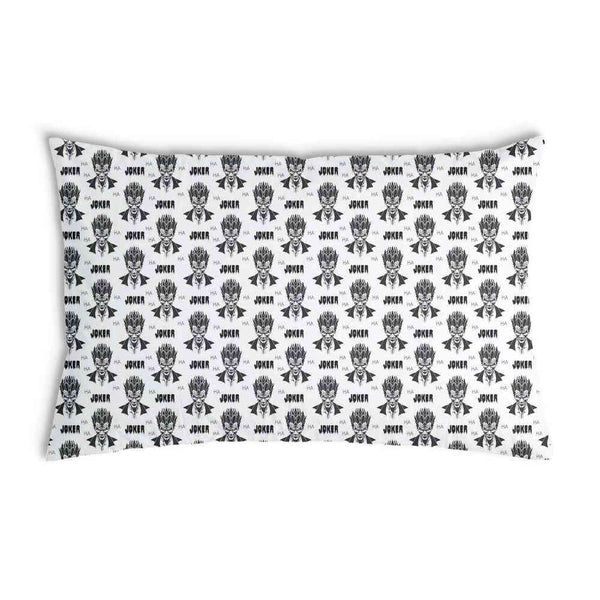 Cuscino salute Joker bianco e nero