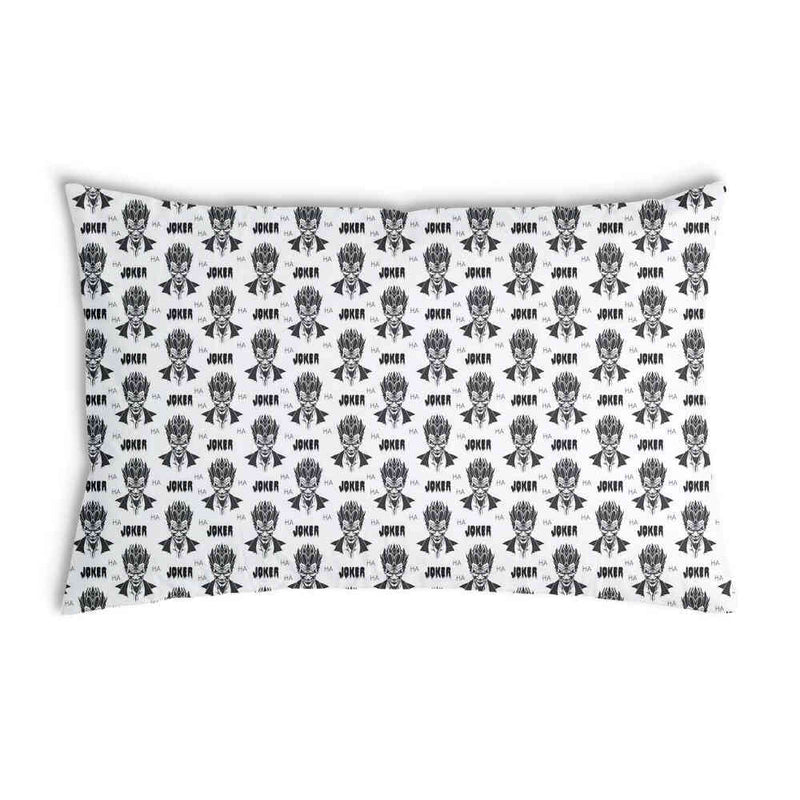 Cuscino salute Joker bianco e nero