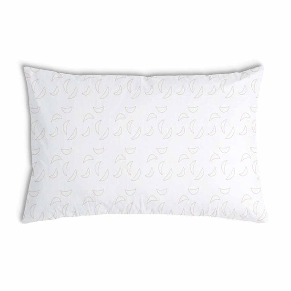Cuscino sanitario bianco con mezze lune